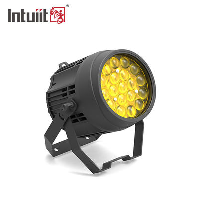 4 ใน 1 LED Outdoor Wash Stage Light Ip65 กันน้ํา 217W RGBW Dmx COB Zoom LED Par Can Light