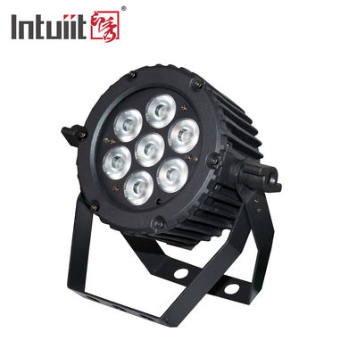 อลูมิเนียมอัลลอยด์ LED Par Can ไฟเวที 3/6 / 7CH DMX สำหรับไฟงานระดับมืออาชีพ