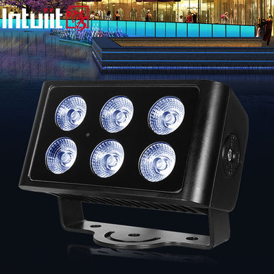 กลางแจ้ง IP65 มินิ RGBW 40W แสงน้ําท่วมไฟฟิกชั่น Led Flood Lighting Stage