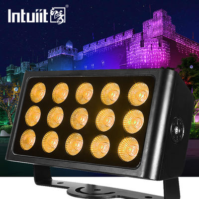 100V ไฟ LED เวทีสถาปัตยกรรมน้ำท่วมไฟแบตเตอรี่น้ำท่วมไฟกลางแจ้ง