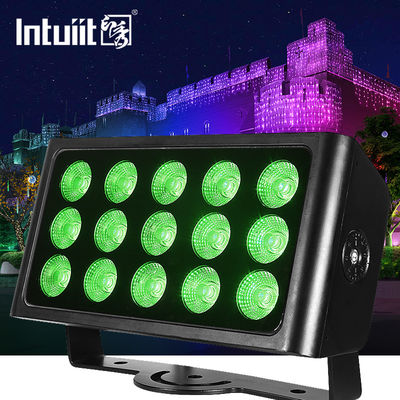 DMX512 RGB ไฟสนามกลางแจ้งน้ำท่วม 80W 60Hz