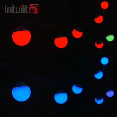 DMX LED Globe Patio ไฟแขวนกันน้ำสำหรับ Porch Party Decor