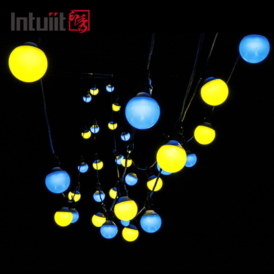 หลอดไฟ LED เวที 116W IP54 RGBW ปาร์ตี้ไฟ LED String ตกแต่งคริสต์มาส