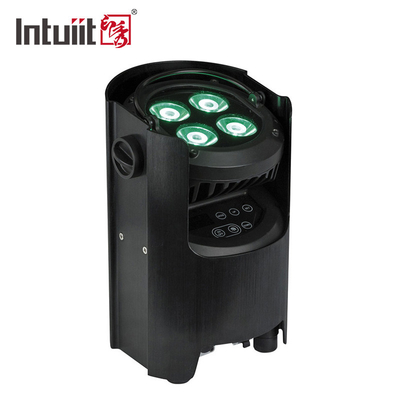 240V แบตเตอรี่ขับเคลื่อนไฟ LED เวทีบาร์ Rgbw 4 ใน 1 งานดีเจงานแต่งงานไร้สาย Led Uplight