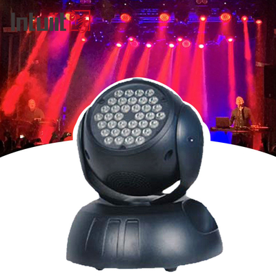 12CH Stage LED Effect Light Rgbw Led Moving Head 36 * 3w สำหรับ Dj Project