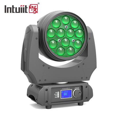 12x10w Zoom Wash LED Beam ไฟหน้าสำหรับ Dj Club Dmx Party Stage Light