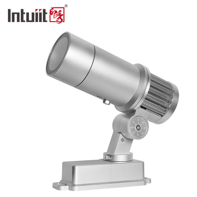 60W LED Zoom ภายนอก Gobo โลโก้โปรเจคเตอร์ Big Angle Image Advertising Rotator Projection Lamp